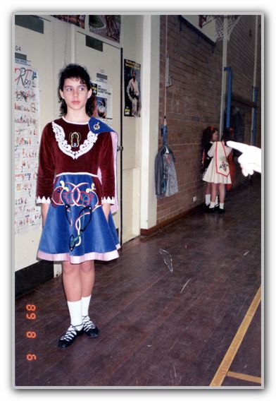 LJ in Irish Dance Costume 1